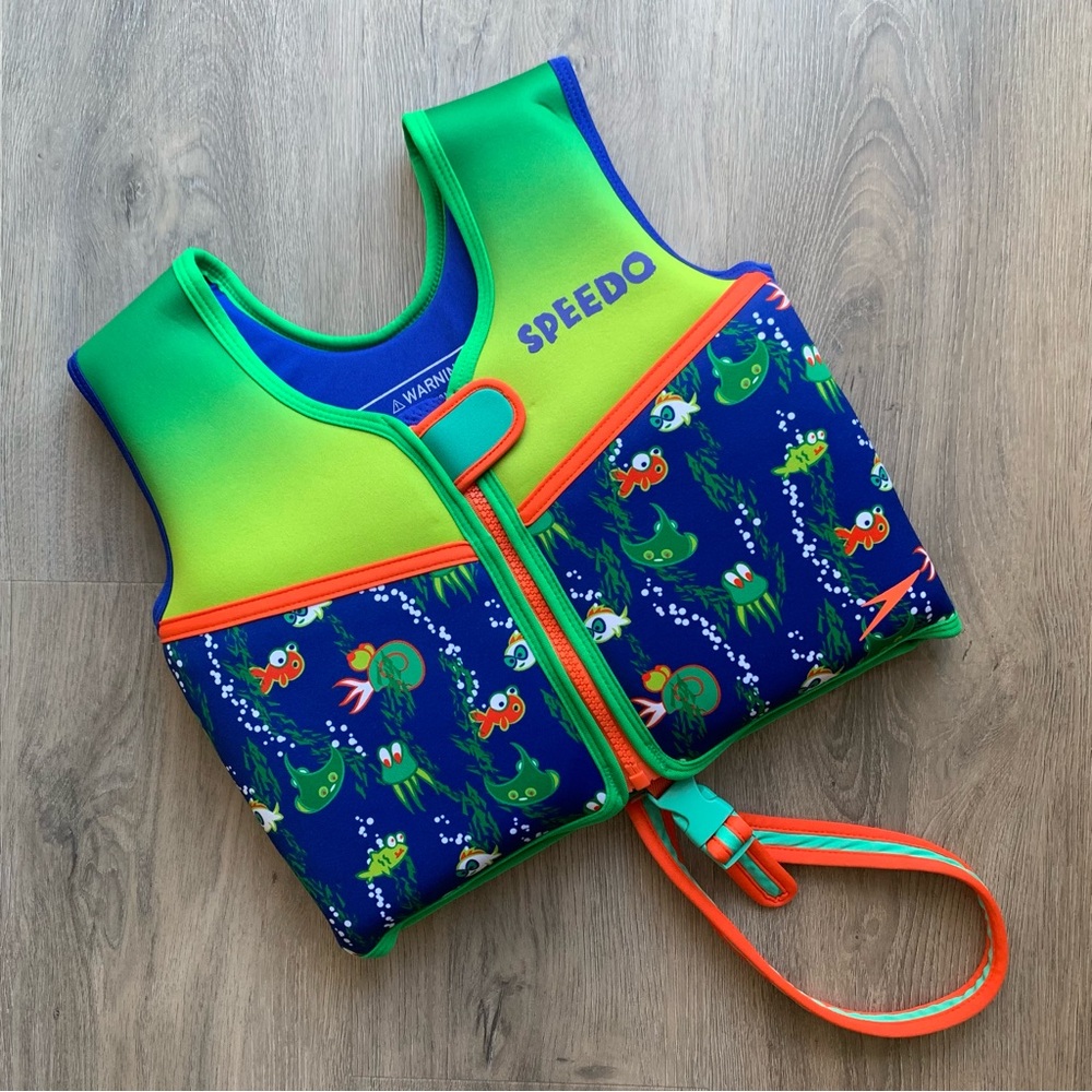 Speedo Kids Swim Life Vest Flotation Device